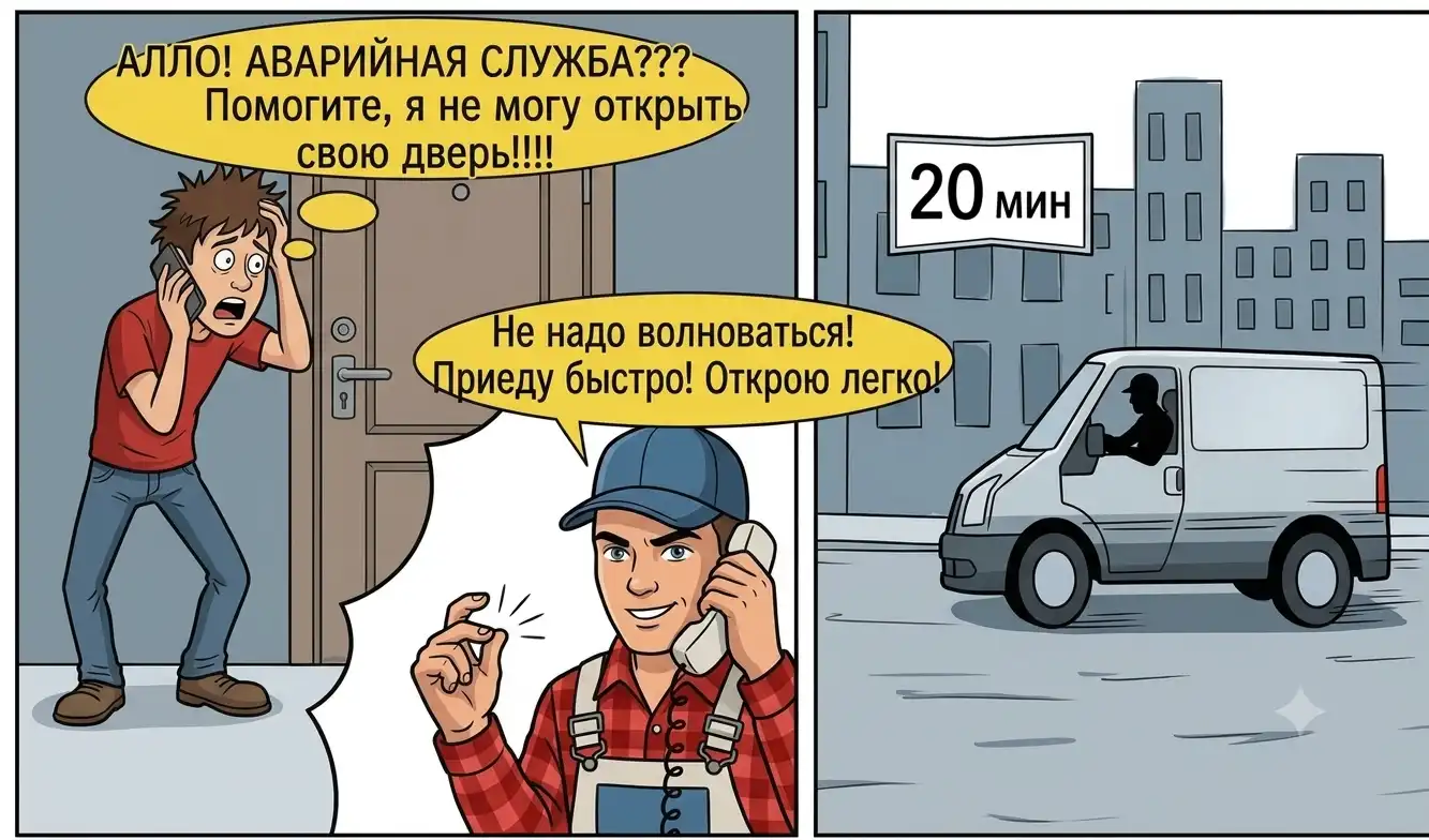 Мастер по вскрытию замков в Воронеже использует профессиональный декодер для вскрытия двери без повреждений